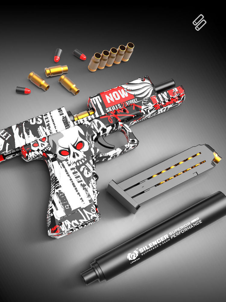 Pistola giocattolo con proiettili in spugna